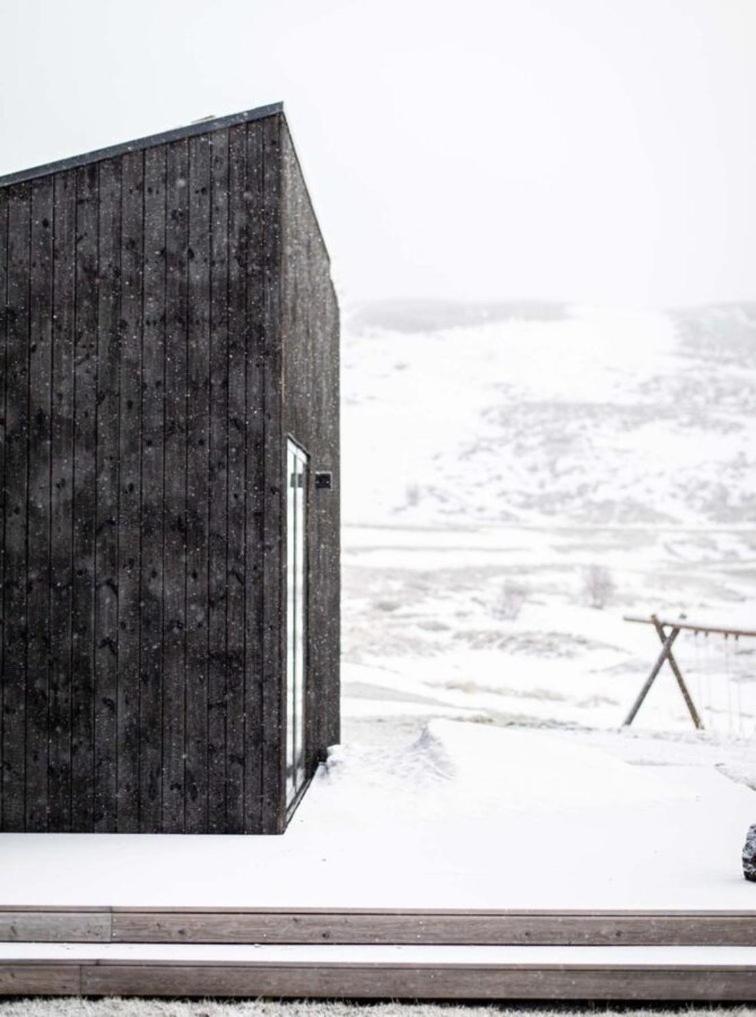 Appartamento Aska, Modern Cabin Myvatn Esterno foto