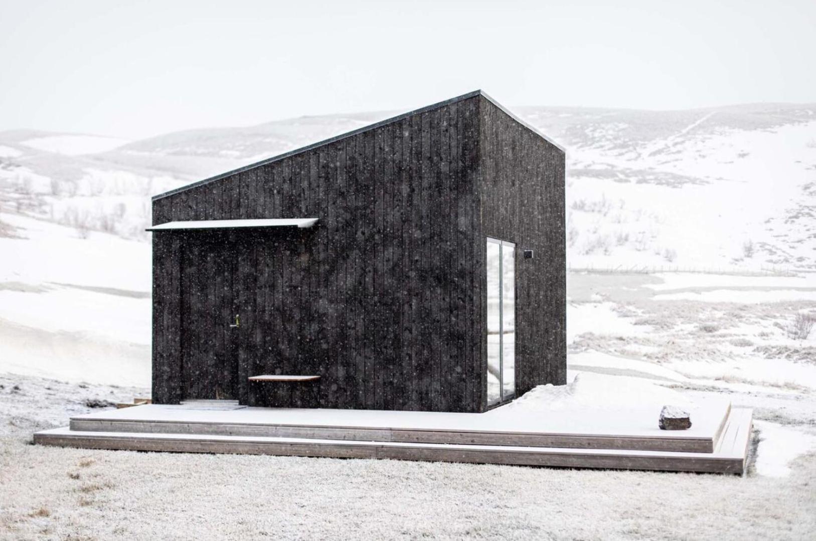 Appartamento Aska, Modern Cabin Myvatn Esterno foto