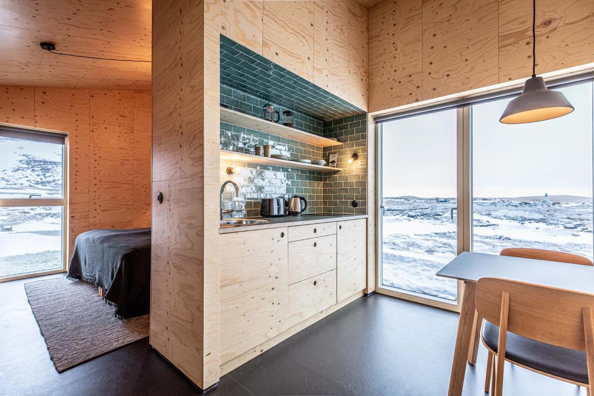 Appartamento Aska, Modern Cabin Myvatn Esterno foto